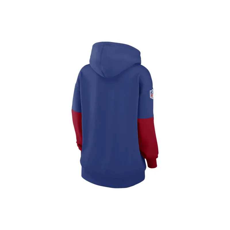 Nike New York Giants Sideline Essential Women's Nike Nfl Pullover Hoodie-1