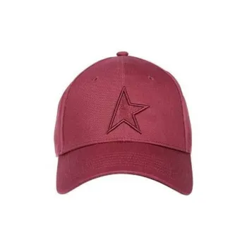 Golden Goose Cotton Baseball Caps Men's Red