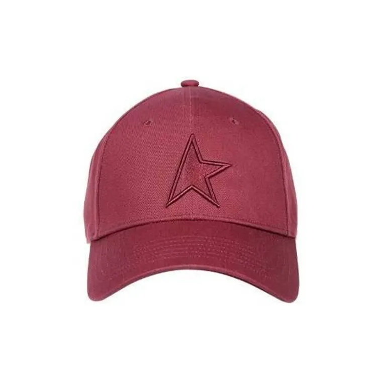 Golden Goose Cotton Baseball Caps Men's Red-0