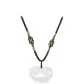 Auspicious Clouds Lock with Green Cord