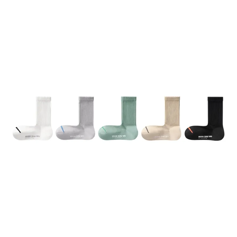 B&C.Room 2023 Fall Crew Socks Men's 5 Pack-14