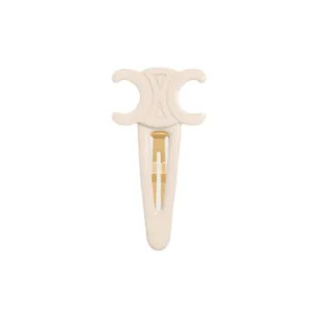 CELINE Large Snap Hair Clip In Acetate And Steel