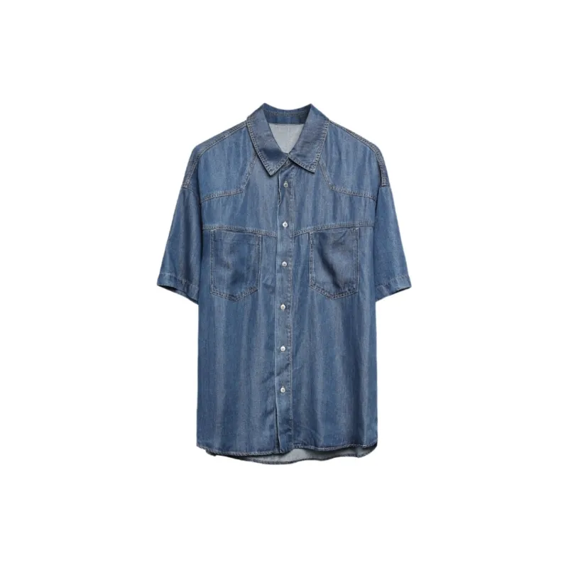 RAYSHOW Shirts Unisex Blue-1