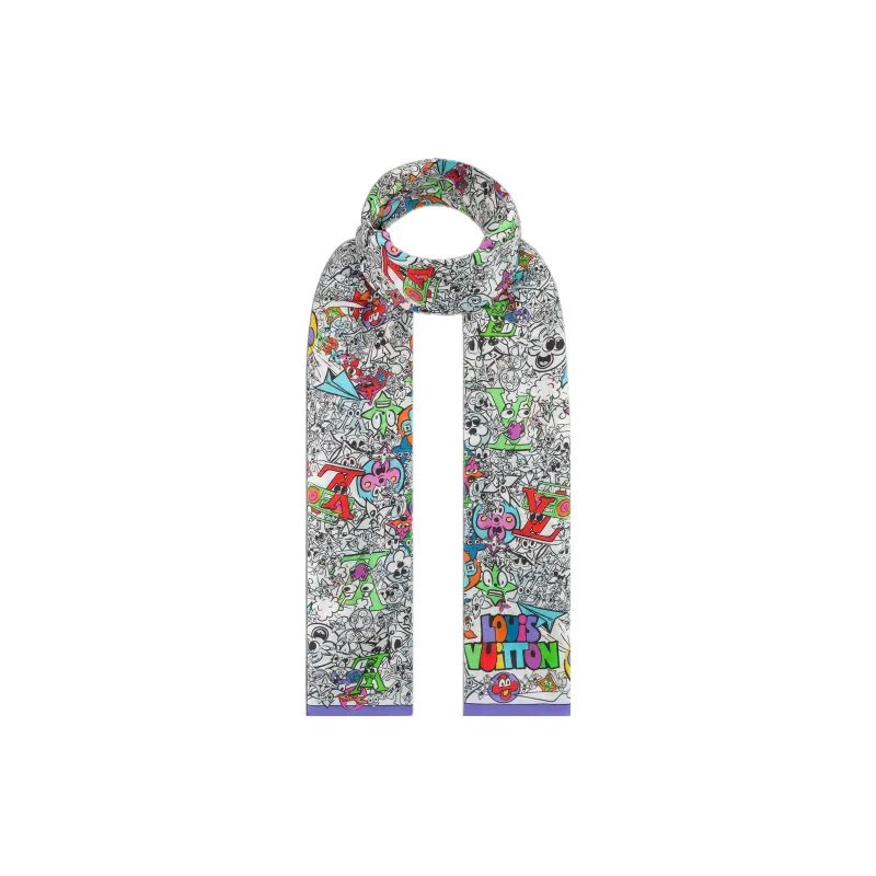 LOUIS VUITTON 2022 Comics Shawl-2
