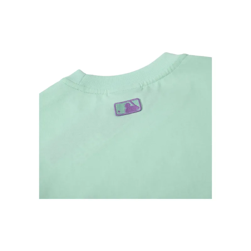 MLB Short Sleeved Dresses Women's Green-3