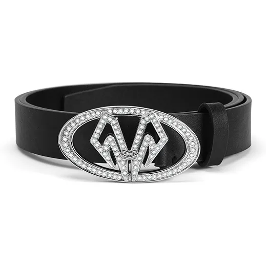 BABAMA Leather Belts Unisex Silver-0