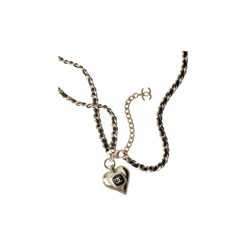 CHANEL Waist Chains Women's Gold/Black-1