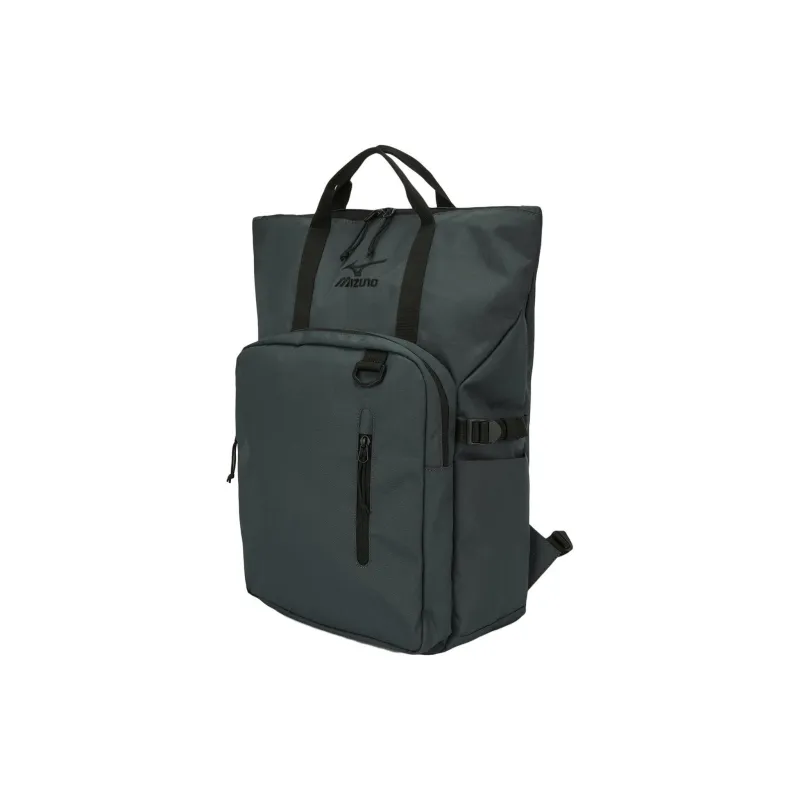 Mizuno Polyester Backpack Regular Unisex Charcoal Gray-1