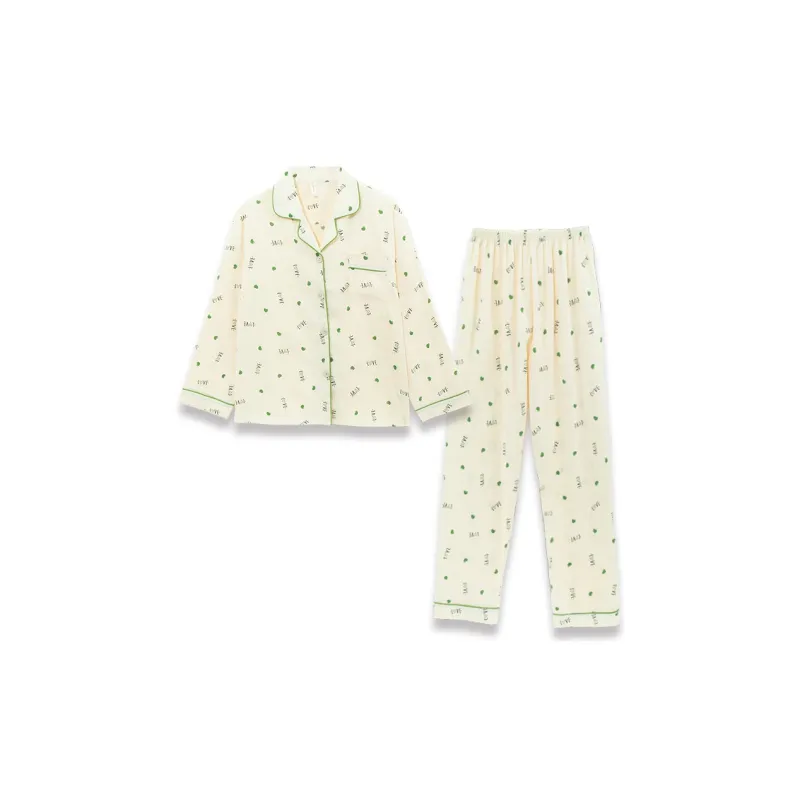 Sleeping Beauty Pajama Set Women's Image Color-0