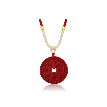 QUIET LOVE Cinnabar Necklaces Unisex