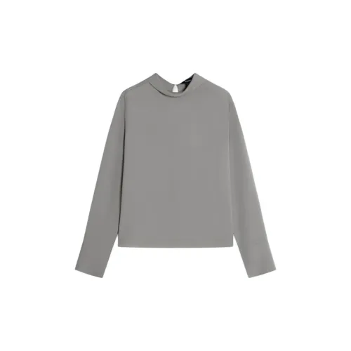 THEORY Shirts Women's Mist Gray