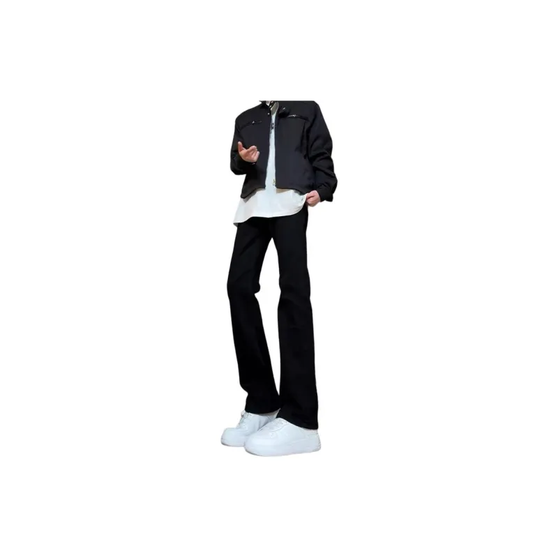 MGXEK Jeans Unisex Black-1