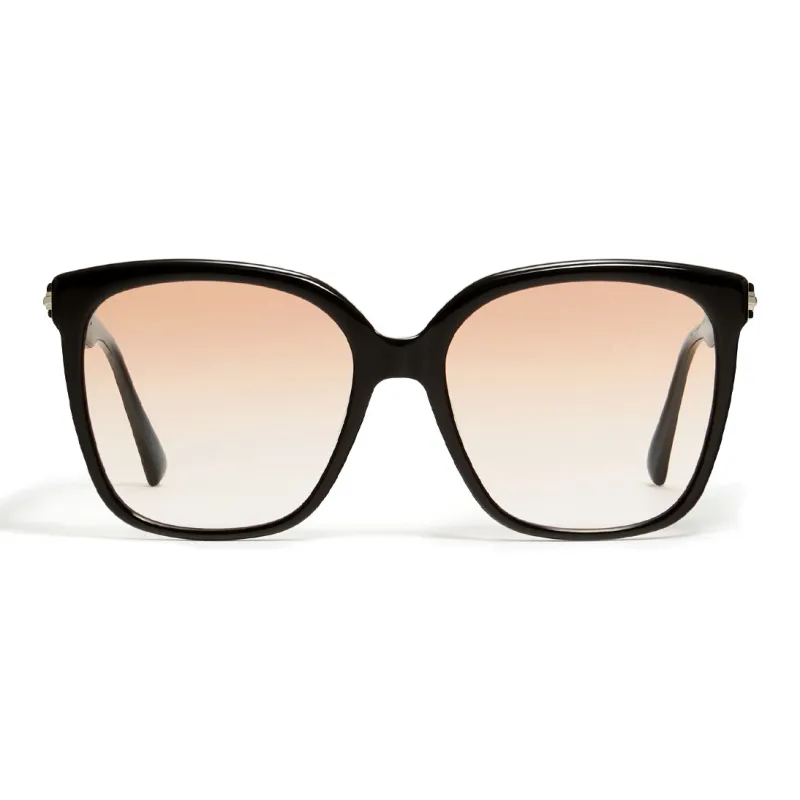 GENTLE MONSTER Plate Frame Square Sunglasses Unisex Black-1