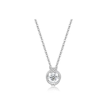 Asia Star S999 Fine Silver Collarbone Chain Women's