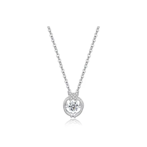 Asia Star S999 Fine Silver Collarbone Chain Women's