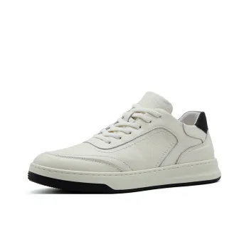 Auron Anti Slip And Wear Resistant Breathable Low Top Skateboard Shoes Men's White