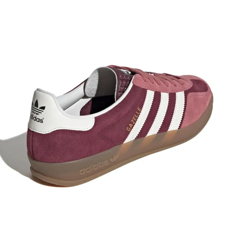 Gazelle Adidas Originals Indoor 'Maroon Preloved Crimson'-3
