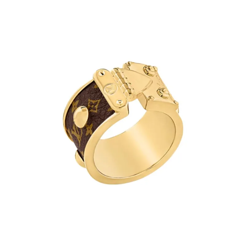LOUIS VUITTON Lv Signature Ring-1