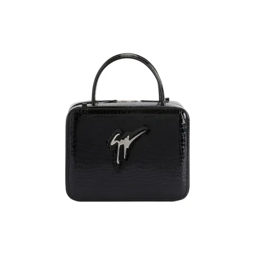 giuseppe zanotti Filomenhe Logo-plaque Clutch Bag