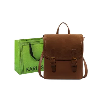 KARUISHA Flannelette Backpack Women's Multicolor