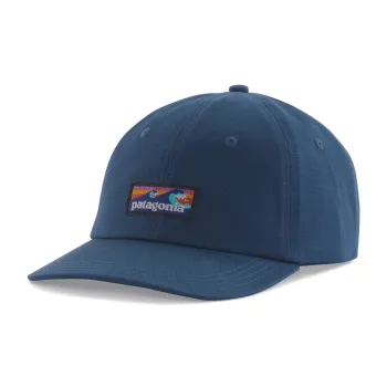 Patagonia Cotton Baseball Caps Unisex Blue