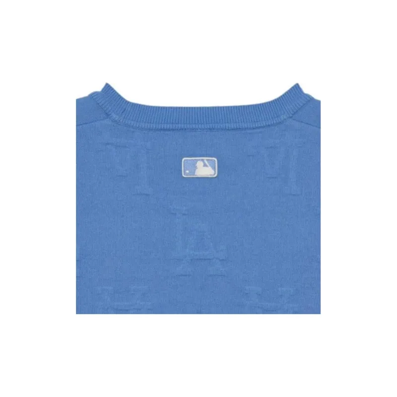 MLB Los Angeles Dodgers Knitwear Women's Light Blue-3