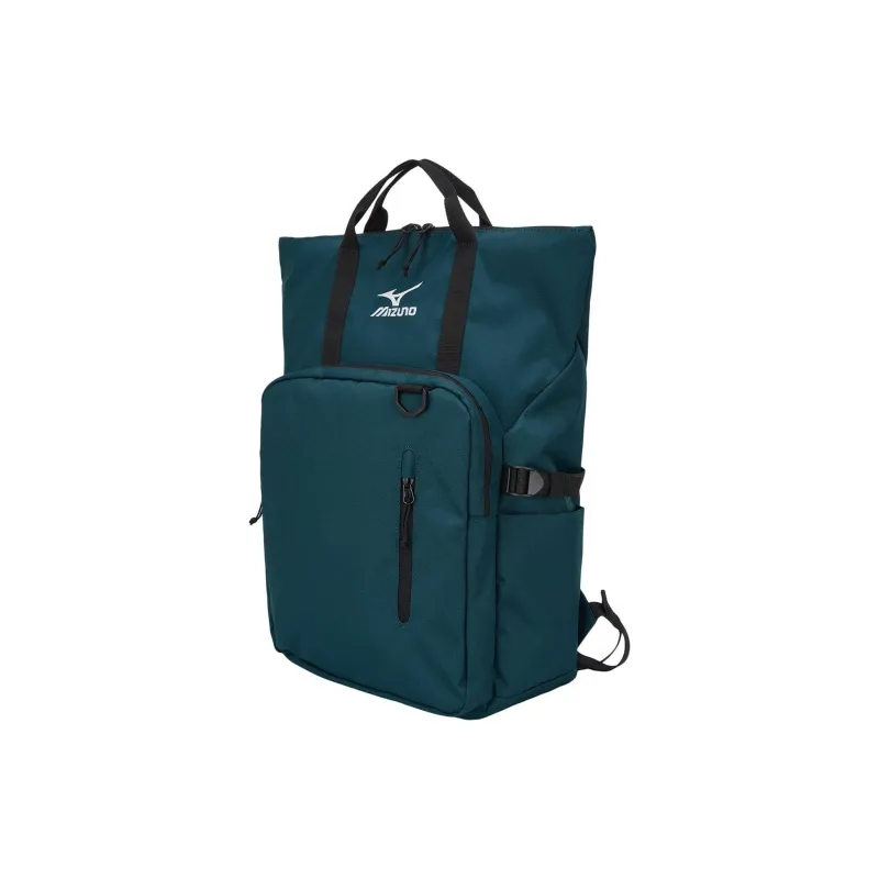 Mizuno Polyester Backpack Regular Unisex Blue Green-1