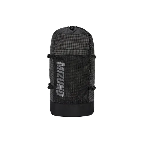 Mizuno Nylon Backpack Regular Unisex Black & White