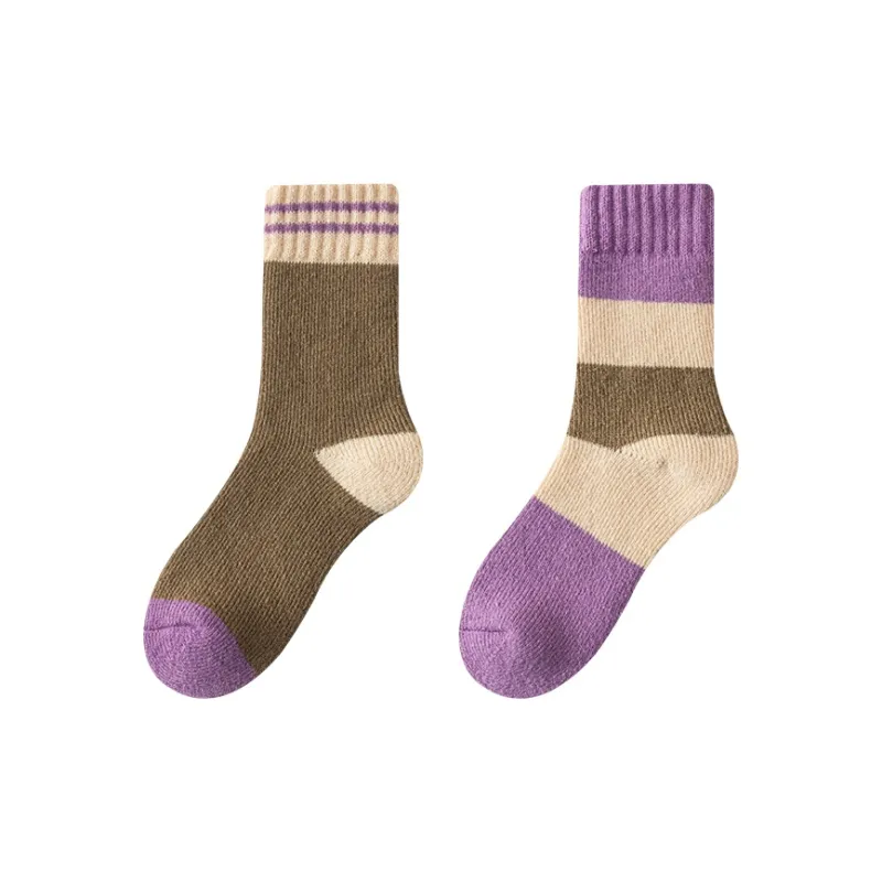 MIIOW Mid Calf Socks Women's Combo Set-16