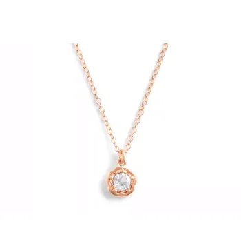 COACH Brass, Glass, Cubic Zirconia Necklaces Women's Gold