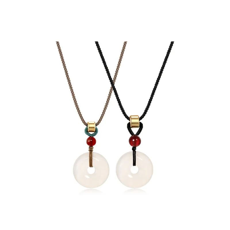 Far Mountain Joe Agate Necklaces Unisex-3
