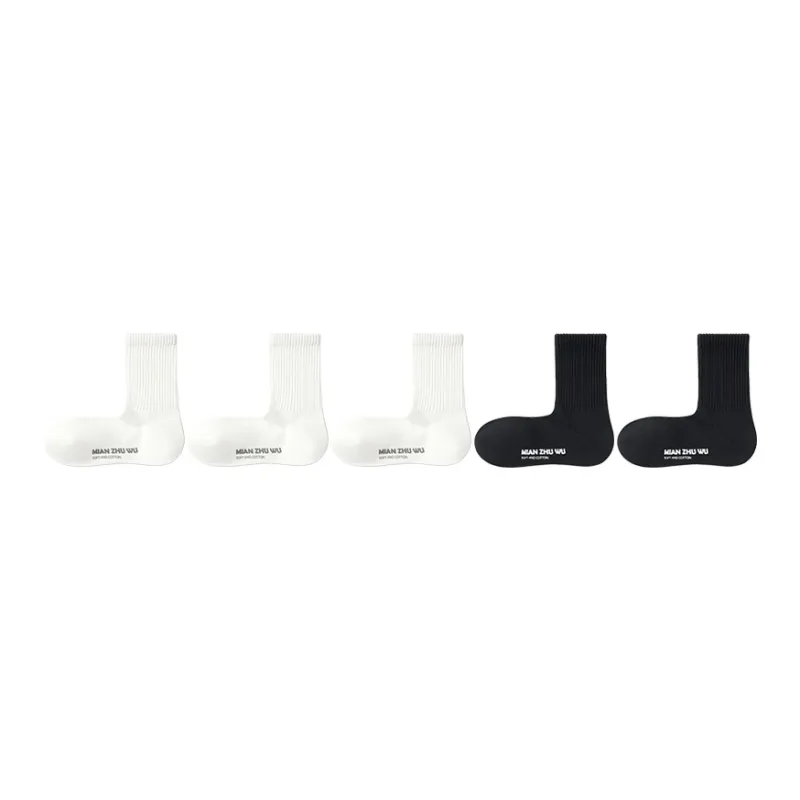 B&C.Room 2023 Fall Crew Socks Men's 5 Pack-6
