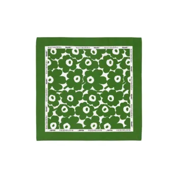 Marimekko Cotton Silk Scarves Men's Green