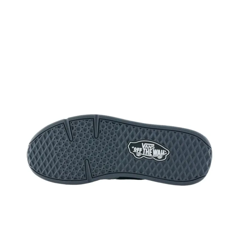 Vans Rowley Coverage Abrasion Resistant Low Top Skateboard Shoes Unisex Dark Gray-4
