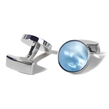 WILLIAM MILTON Mother Of Pearl Cufflinks Men's