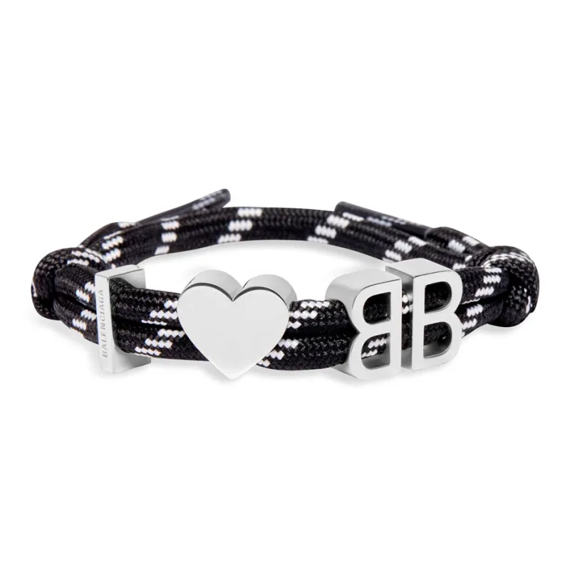 Balenciaga Brass Bracelets Women's Black-0