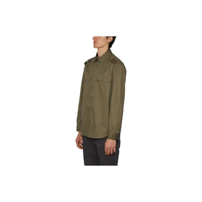 DANIELE ALESSANDRINI Shirt Men's Green-3