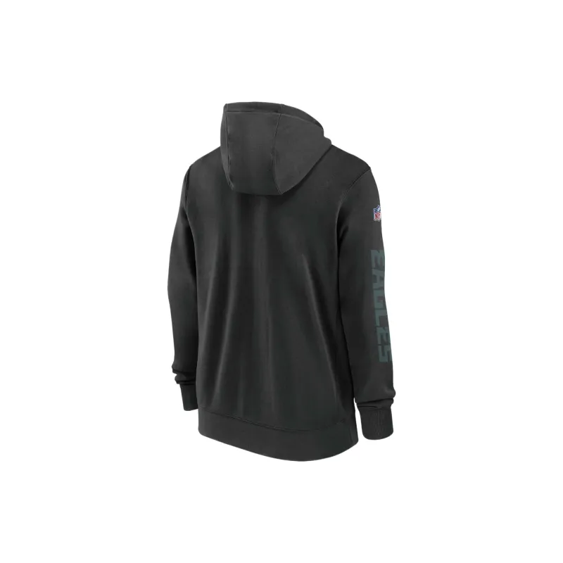 Nike Philadelphia Eagles Sideline Team Issue Club Men's Nike Full Zip Hoodie-1
