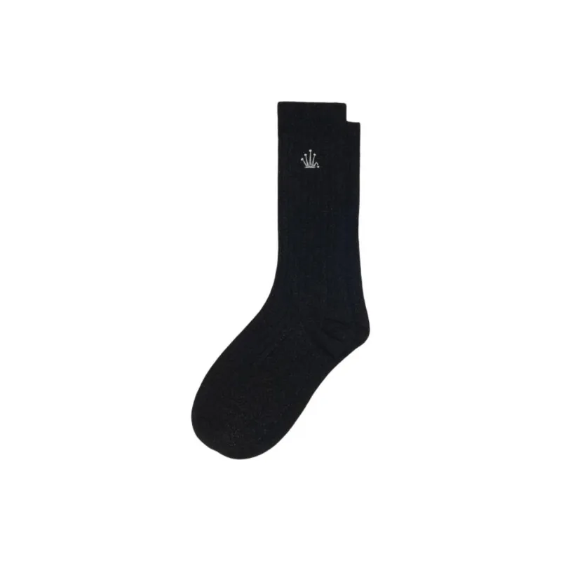 Stussy Metallic Crown Dress Sock Metallic Black-0