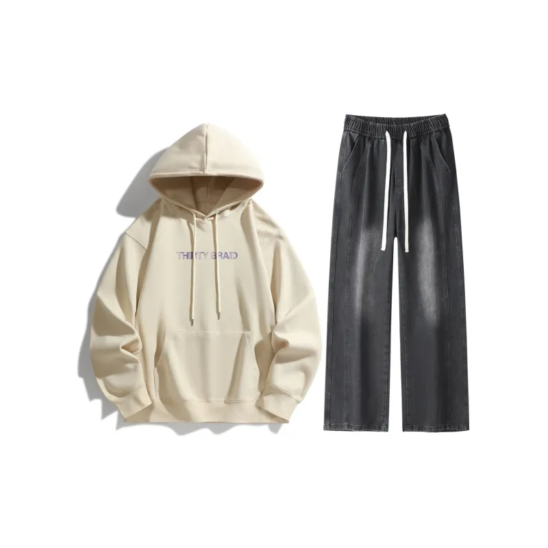 30BRAID Sweatshirt Sets Unisex-76