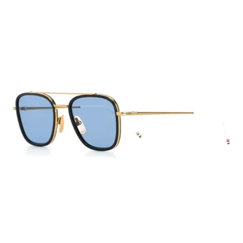 THOM BROWNE Sunglasses Unisex Gold