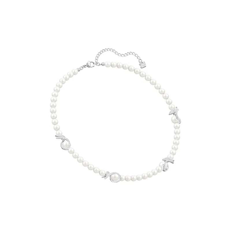 Swarovski Leonore Necklaces Women's Silver-1
