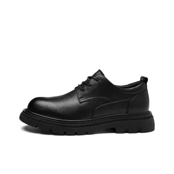 HLA British Business Formal Leather Shoes For Casual Commute Men's