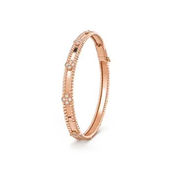 Van Cleef & Arpels Perlee Sweet Clovers Bangles Women's