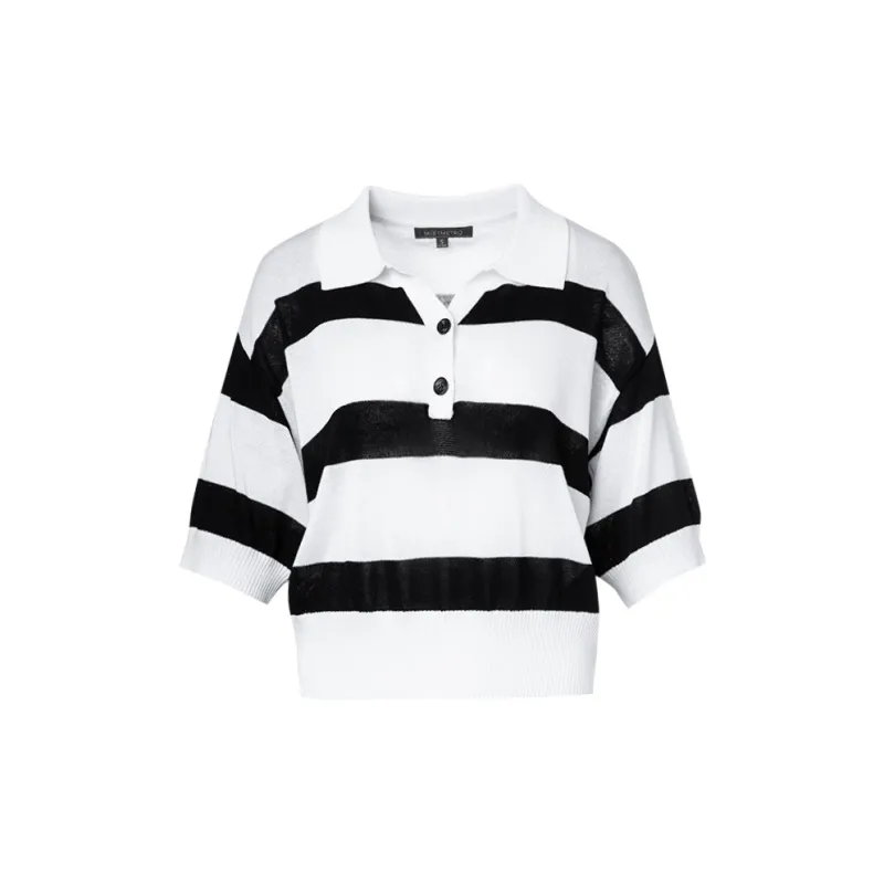 MeetMetro T Shirt Women's Stripes-1