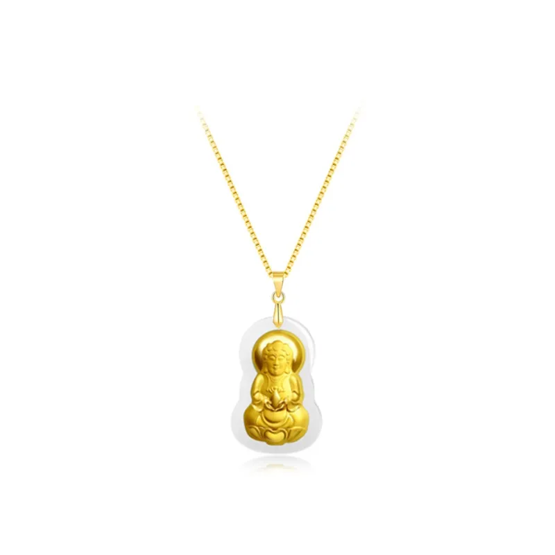 CGC Chalcedony Collarbone Chain Necklace Unisex-2