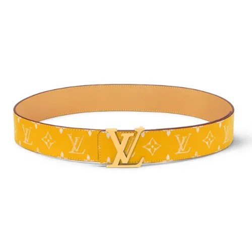 LOUIS VUITTON Leather Belts Men