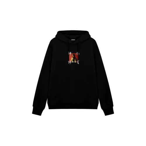 MK MONKEY KING Sweatshirts Unisex Black