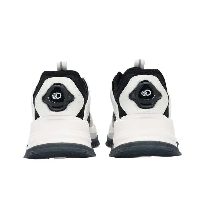 Discovery Expedition Anti-Slip Wear-Resistant Low-Top Chunky Sneakers Unisex Black-2