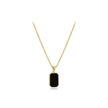 RINGLOVE Titanium Steel Necklaces Unisex